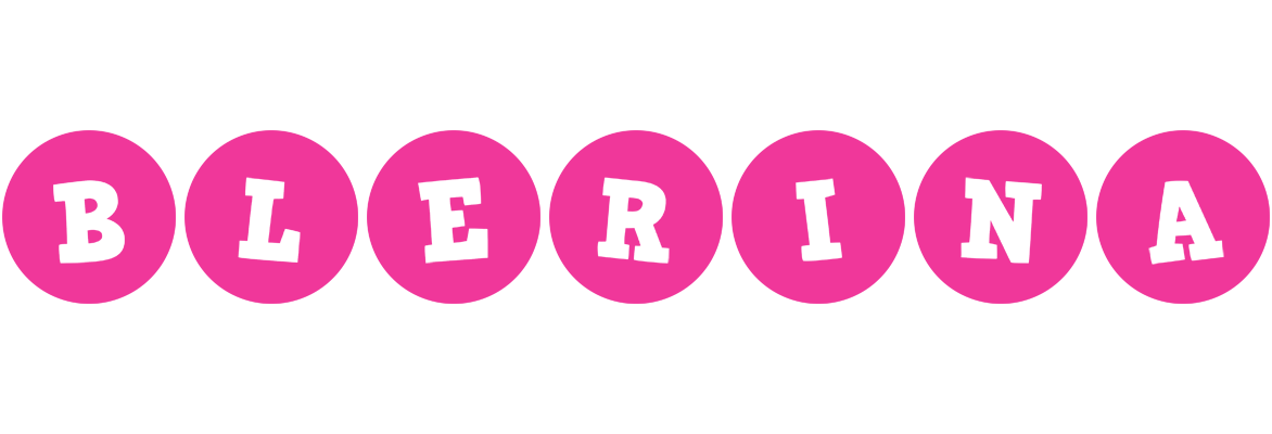 Blerina poker logo