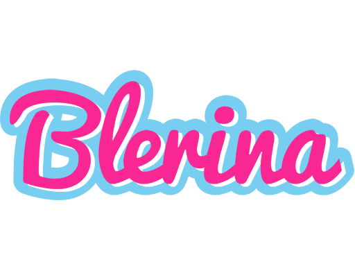 Blerina popstar logo