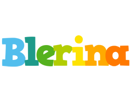 Blerina rainbows logo