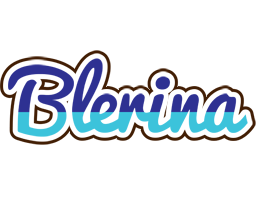 Blerina raining logo