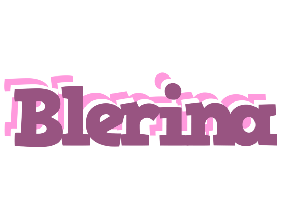 Blerina relaxing logo