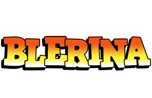 Blerina sunset logo