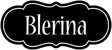 Blerina welcome logo