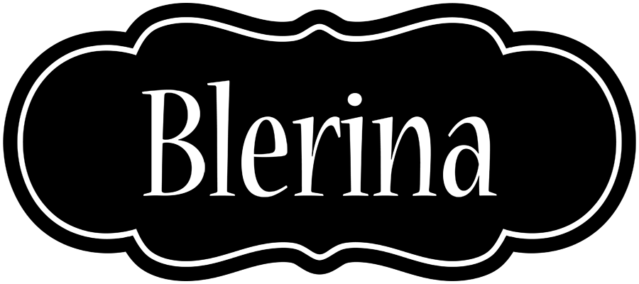 Blerina welcome logo