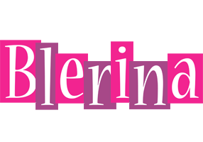 Blerina whine logo