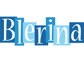 Blerina winter logo