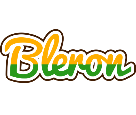 Bleron banana logo