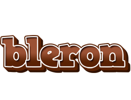 Bleron brownie logo