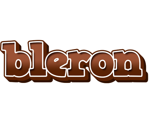 Bleron brownie logo