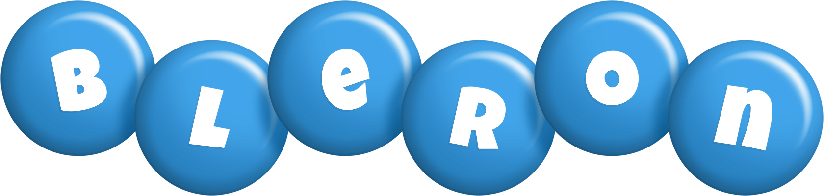 Bleron candy-blue logo