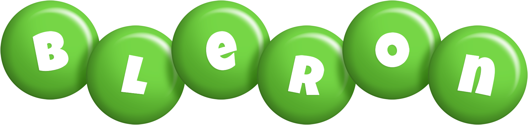 Bleron candy-green logo