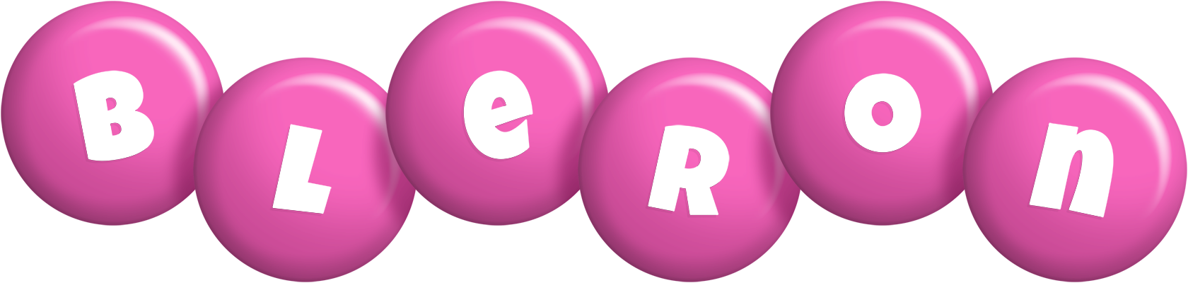 Bleron candy-pink logo