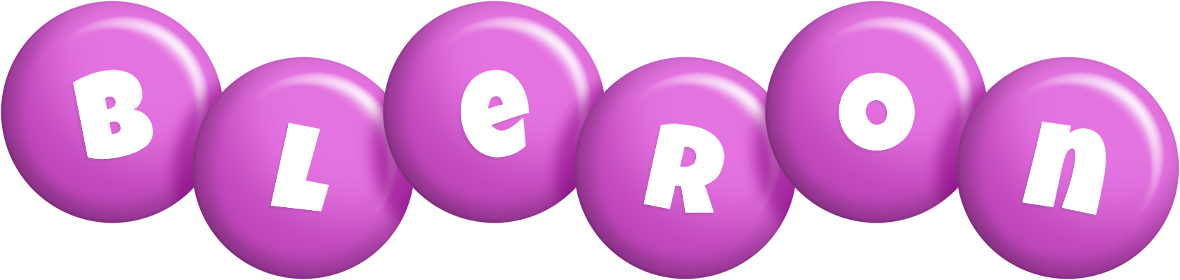 Bleron candy-purple logo