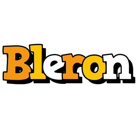 Bleron cartoon logo