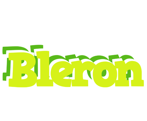 Bleron citrus logo