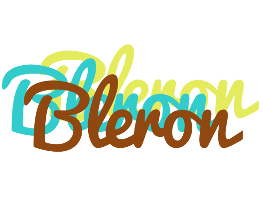 Bleron cupcake logo