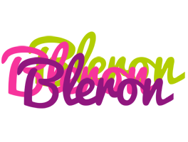 Bleron flowers logo