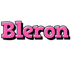 Bleron girlish logo