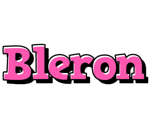 Bleron girlish logo
