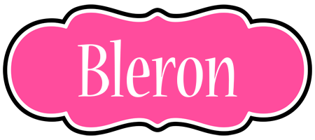 Bleron invitation logo