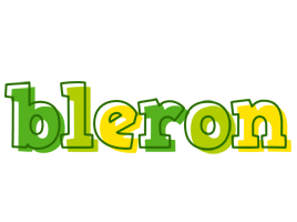 Bleron juice logo