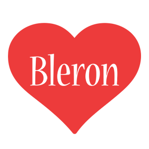 Bleron love logo