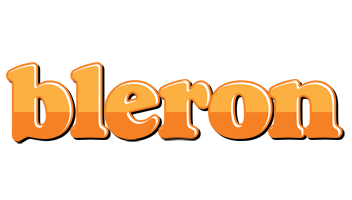 Bleron orange logo