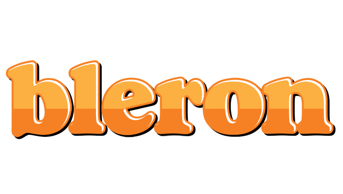 Bleron orange logo