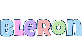 Bleron pastel logo