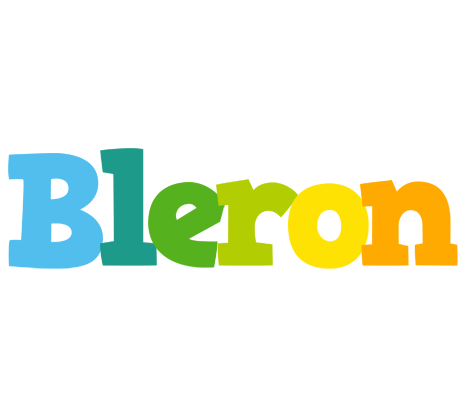 Bleron rainbows logo