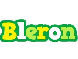 Bleron soccer logo