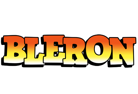 Bleron sunset logo