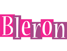 Bleron whine logo