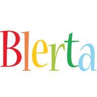 Blerta birthday logo