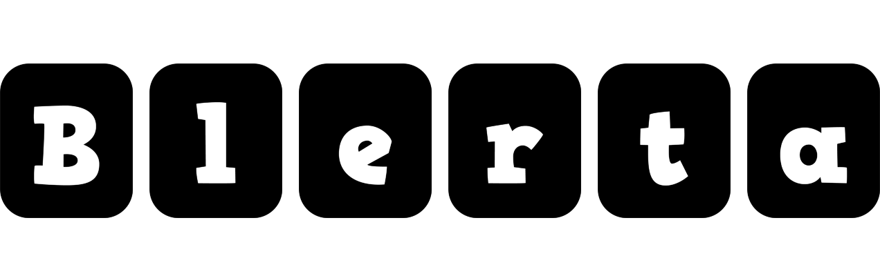 Blerta box logo