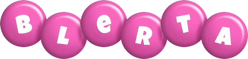 Blerta candy-pink logo