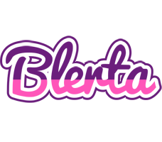 Blerta cheerful logo