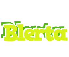 Blerta citrus logo