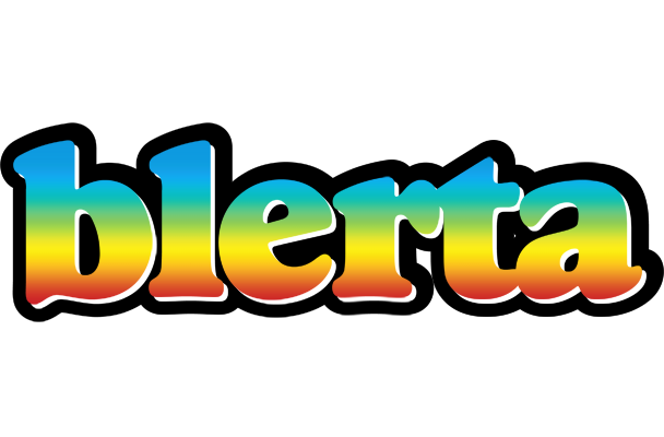 Blerta color logo