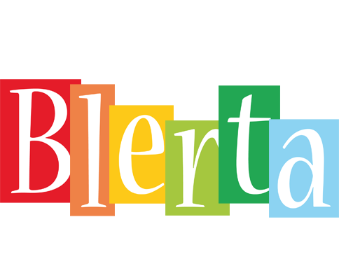 Blerta colors logo
