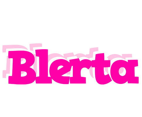 Blerta dancing logo