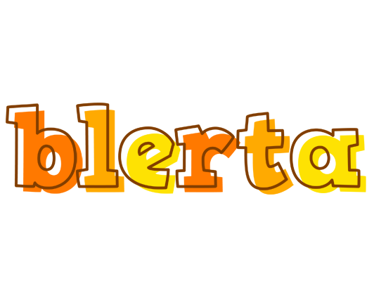 Blerta desert logo