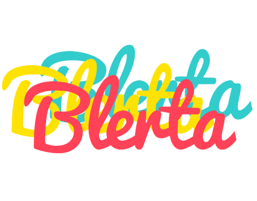 Blerta disco logo