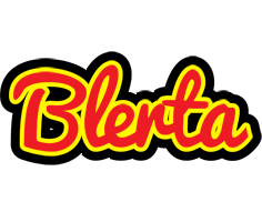 Blerta fireman logo