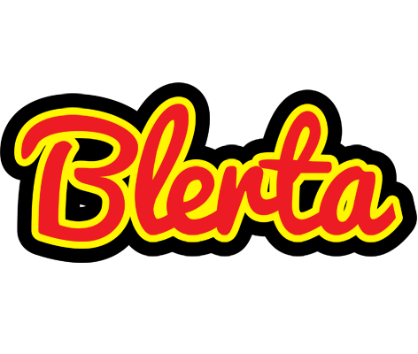 Blerta fireman logo
