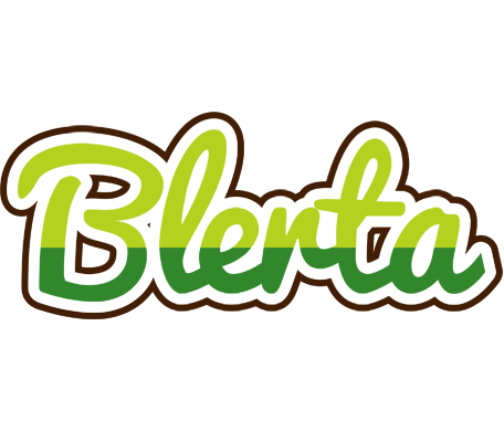 Blerta golfing logo
