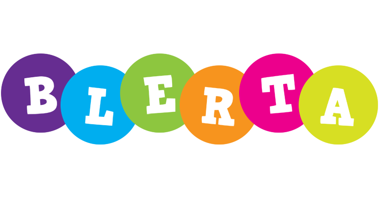 Blerta happy logo