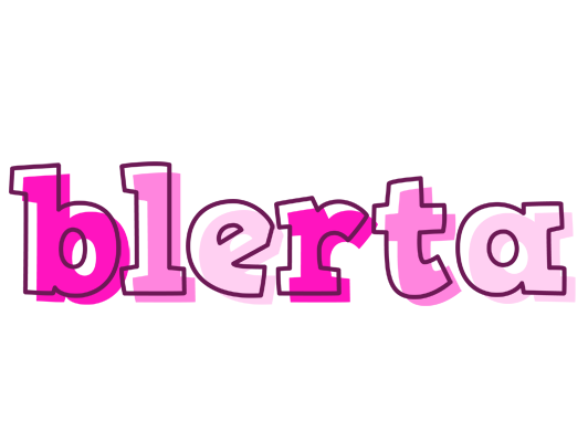 Blerta hello logo