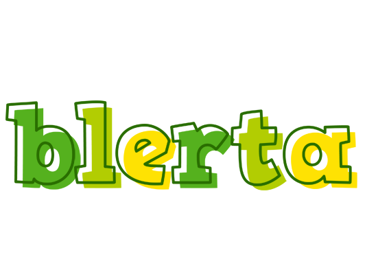 Blerta juice logo