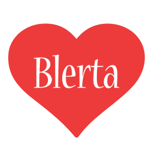 Blerta love logo